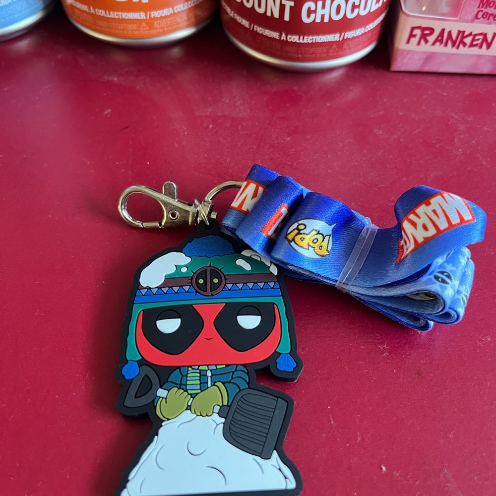 Marvel Dead Pool Funko Pop Keychain